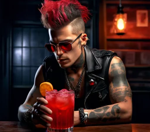 A_punk_drinking_a_Negroni_cocktail