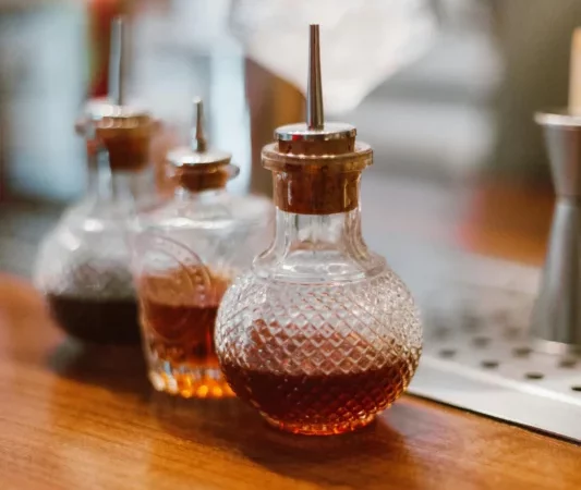 garrafinhas de bitters