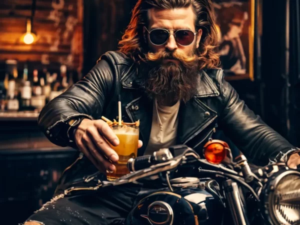 a foto de hipsters bebendo o drink john collins